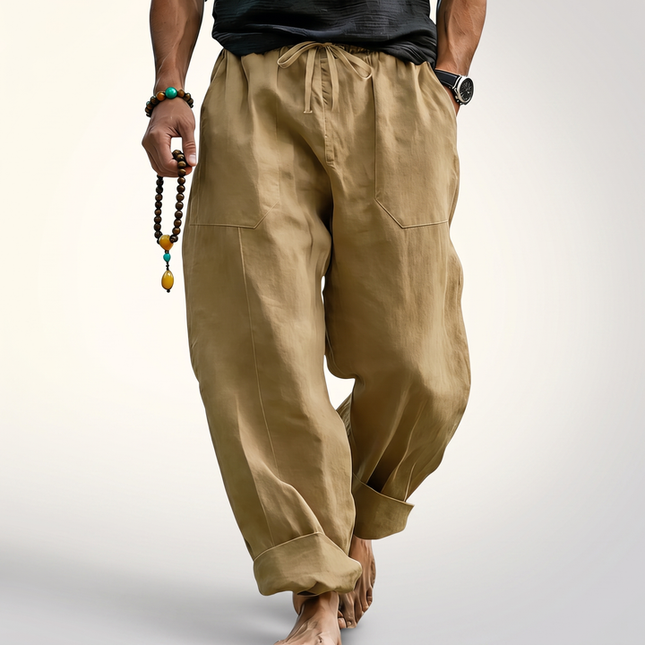 COTSBOURNE RELAXED LINEN PANTS