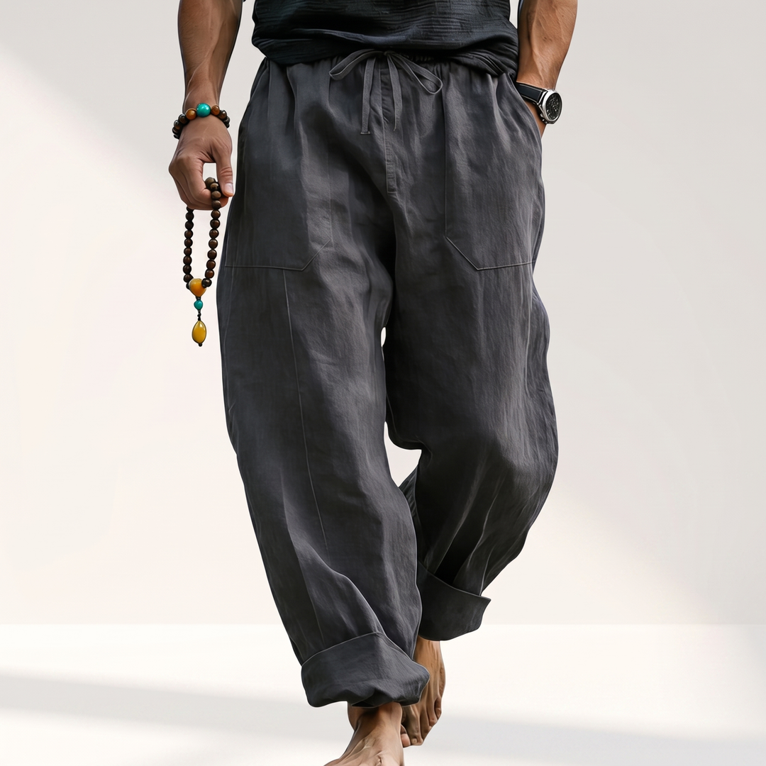 COTSBOURNE RELAXED LINEN PANTS