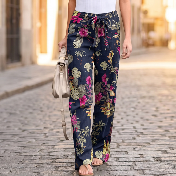 CAMBERLEIGH PATTERNED PANTS