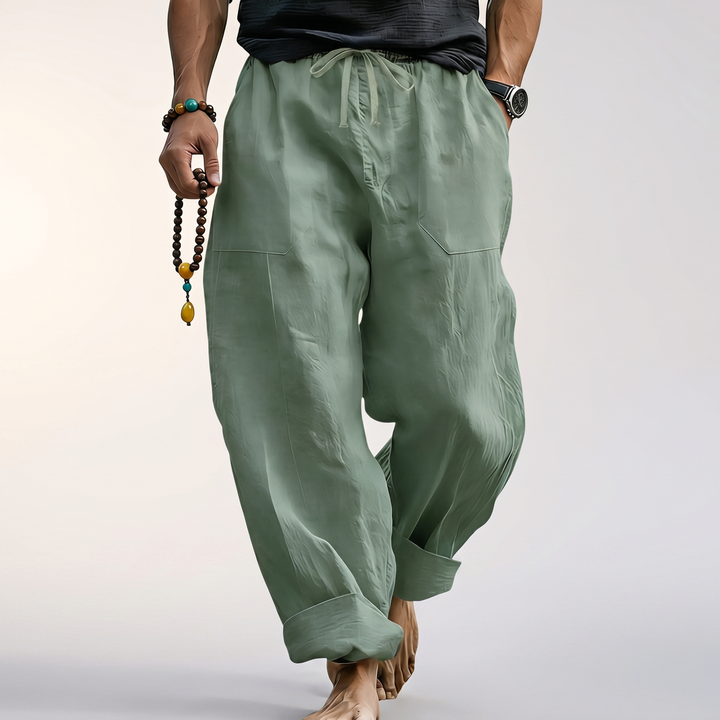 COTSBOURNE RELAXED LINEN PANTS
