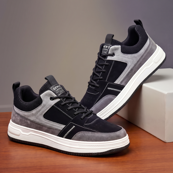 KINROSS PANELLED SUEDE SNEAKERS