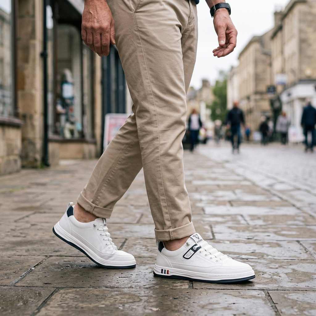 VALEBRIDGE CUSHIONED LOW-TOP SNEAKERS