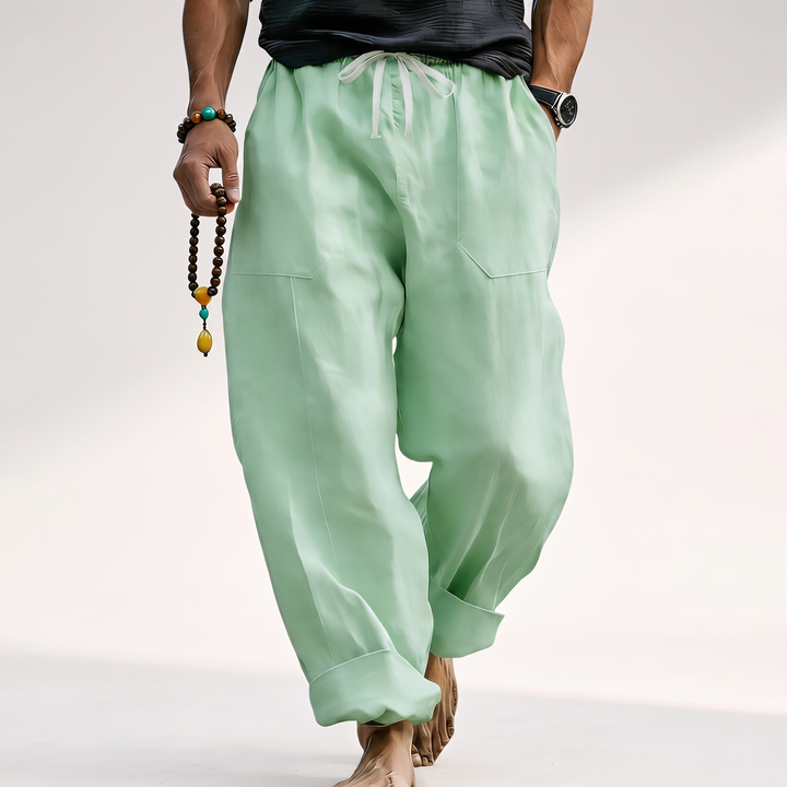 COTSBOURNE RELAXED LINEN PANTS