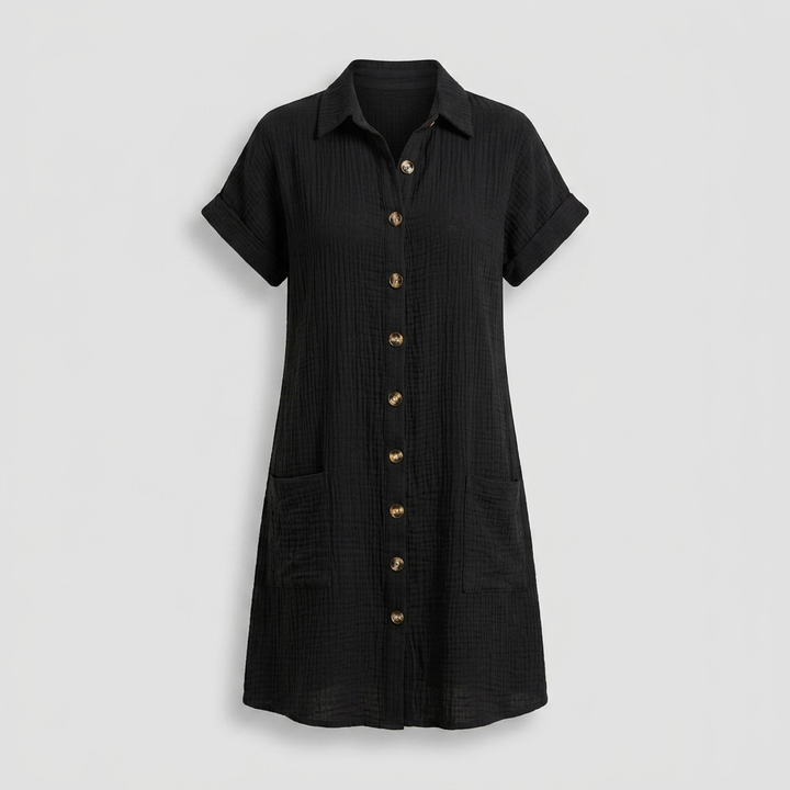 AVENLEIGH BUTTONED SHIRT DRESS