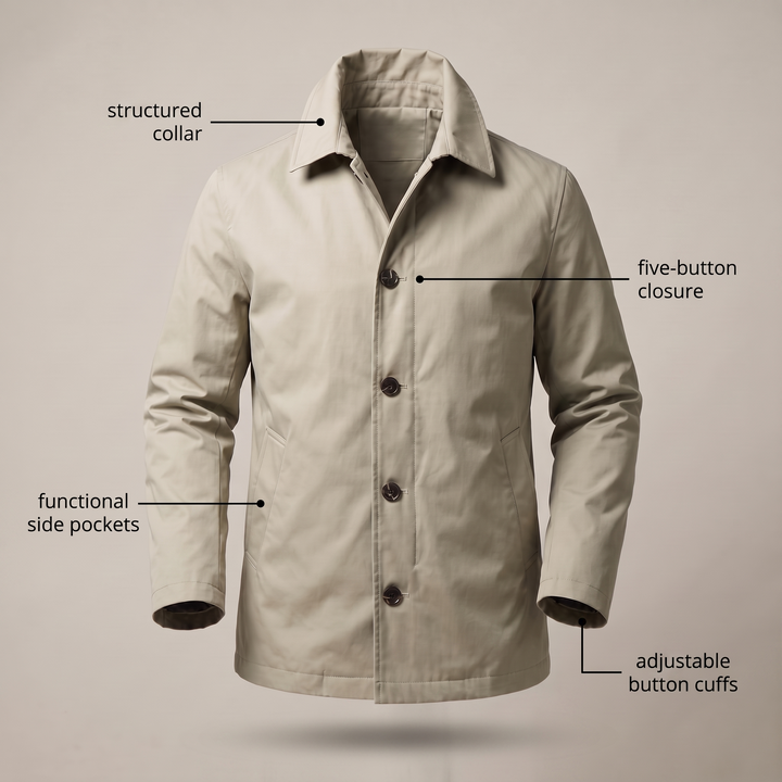 SMART WEATHERPROOF RAIN COAT