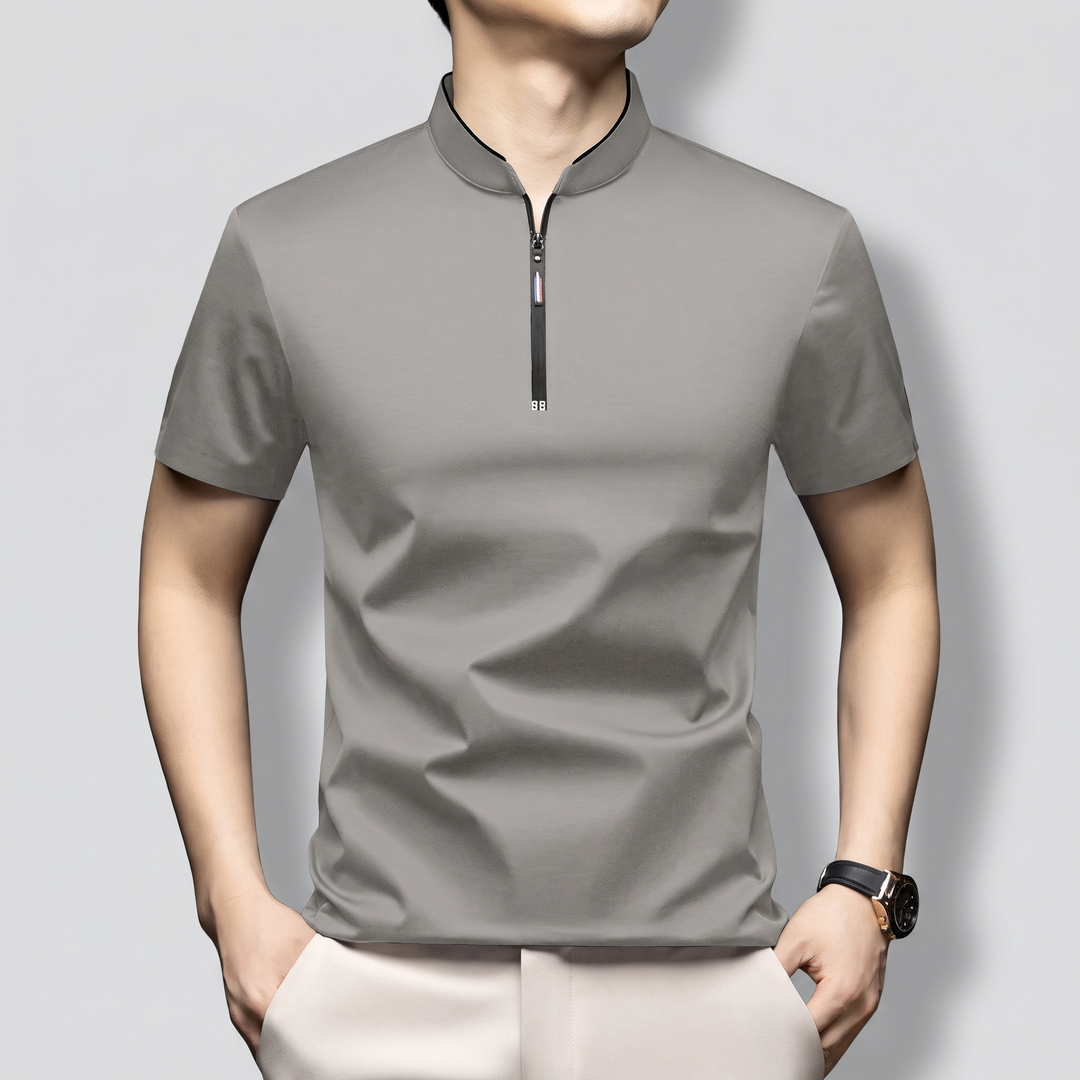 MONTAGUE PREMIUM HALF-ZIP POLO