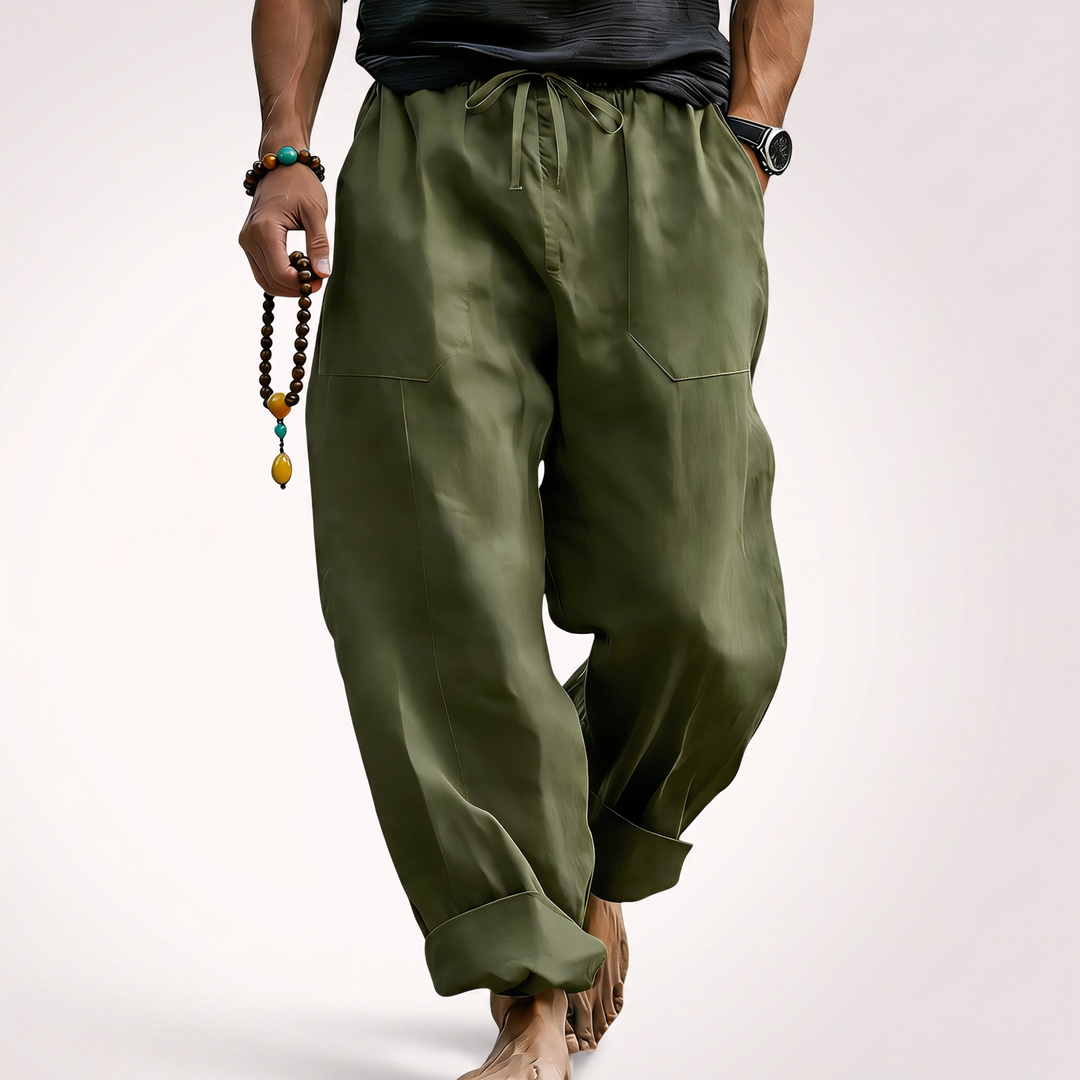COTSBOURNE RELAXED LINEN PANTS