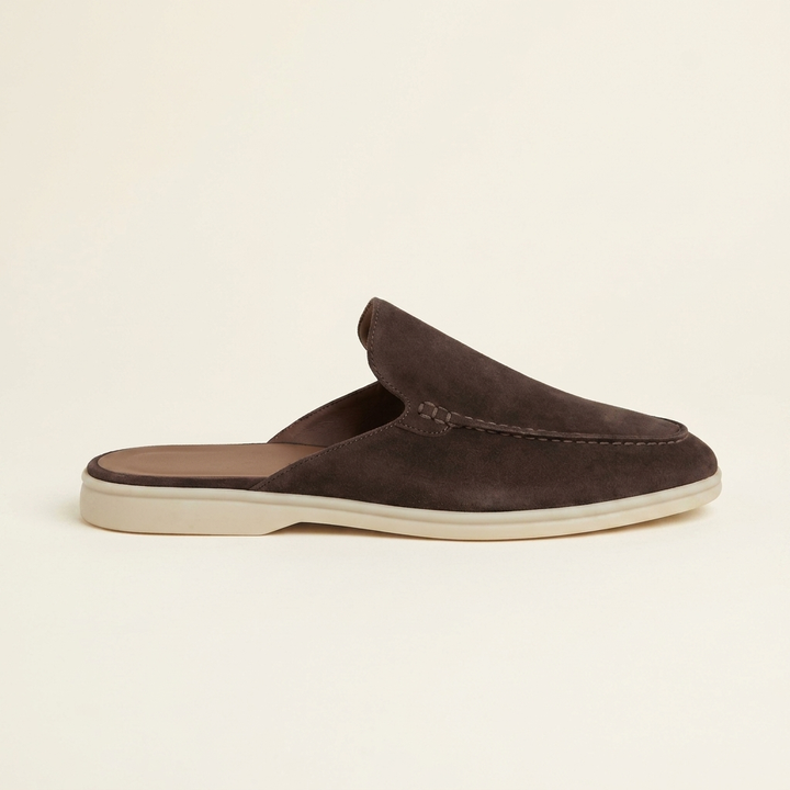BRACKENLEIGH SUEDE BACKLESS LOAFERS