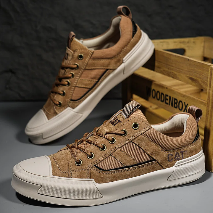 METROSTRIDE LEATHER SNEAKERS