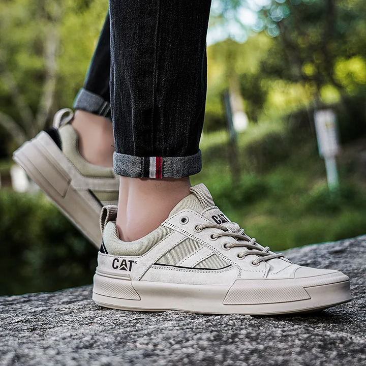 METROSTRIDE LEATHER SNEAKERS