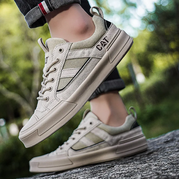 METROSTRIDE LEATHER SNEAKERS