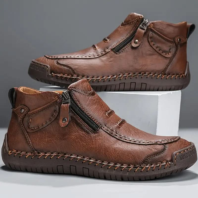 CAMDEN™ ORTHOPEDIC LEATHER SNEAKERS