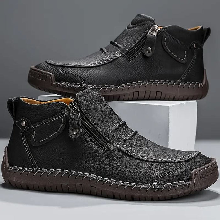 CAMDEN™ ORTHOPEDIC LEATHER SNEAKERS