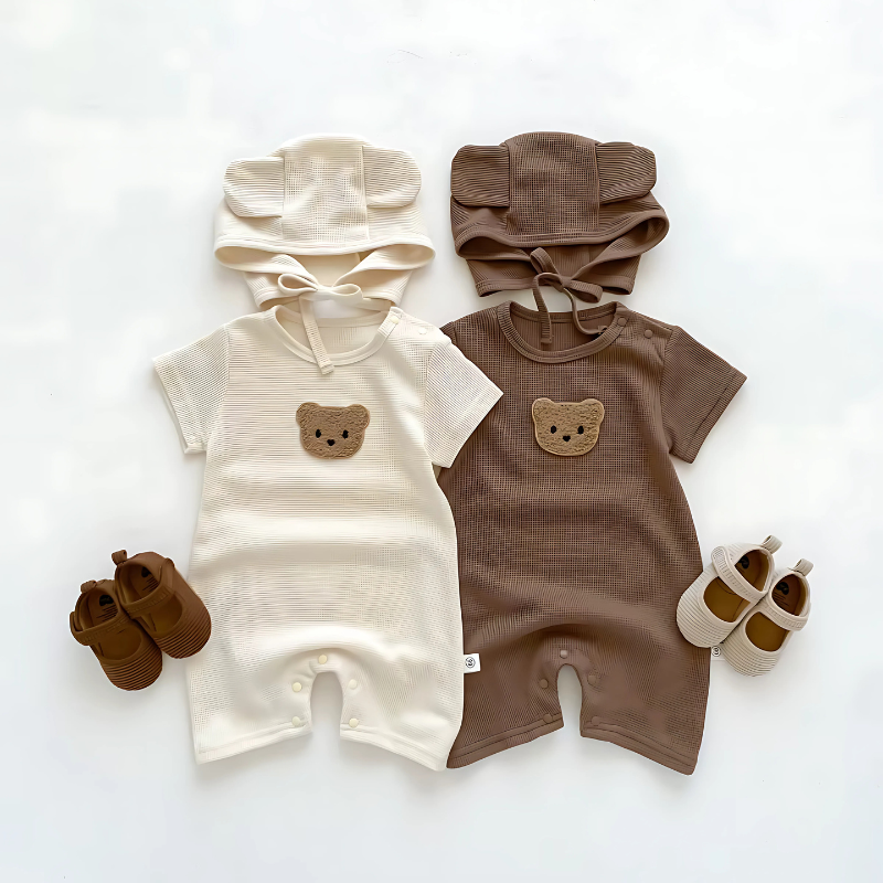 SnuggleBear Romper Set