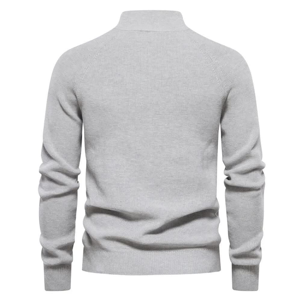 ZYRIC ZIP-UP SWEATER