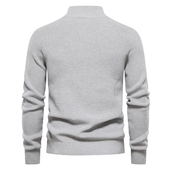 ZYRIC ZIP-UP SWEATER