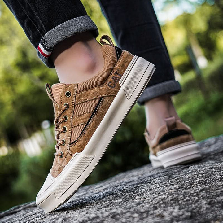 METROSTRIDE LEATHER SNEAKERS