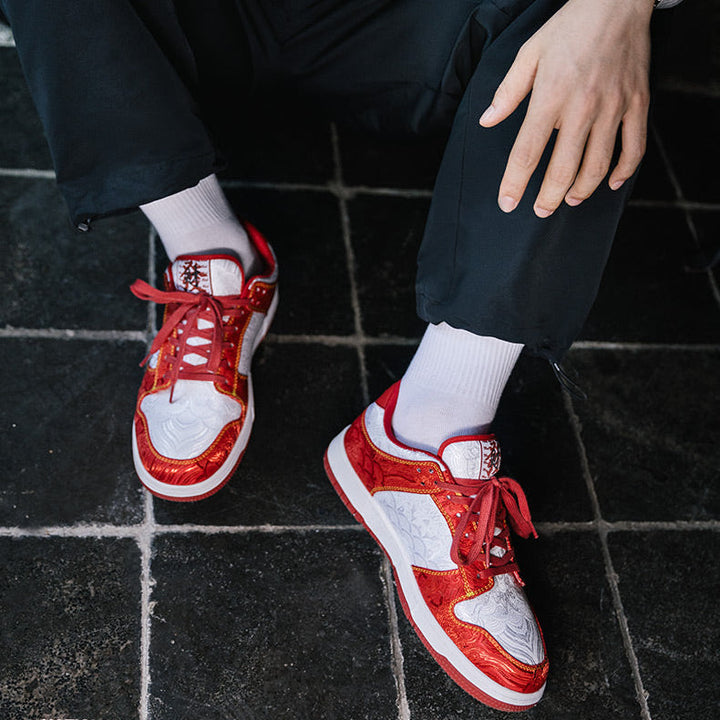 The Red Seal, Silk Sneakers