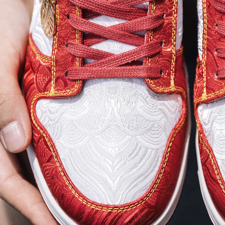 The Red Seal, Silk Sneakers