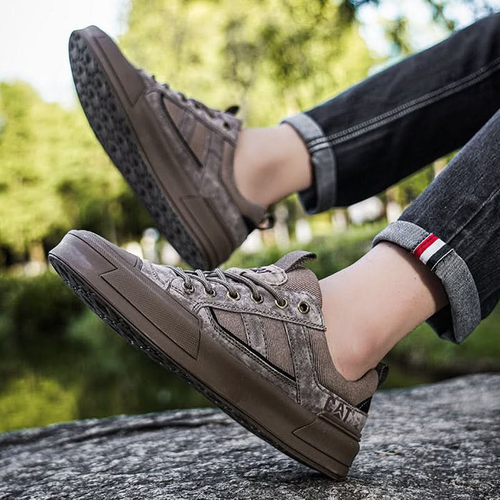 METROSTRIDE LEATHER SNEAKERS