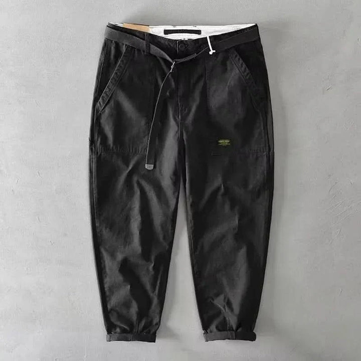 ASHBOURNE RETRO COTTON PANTS