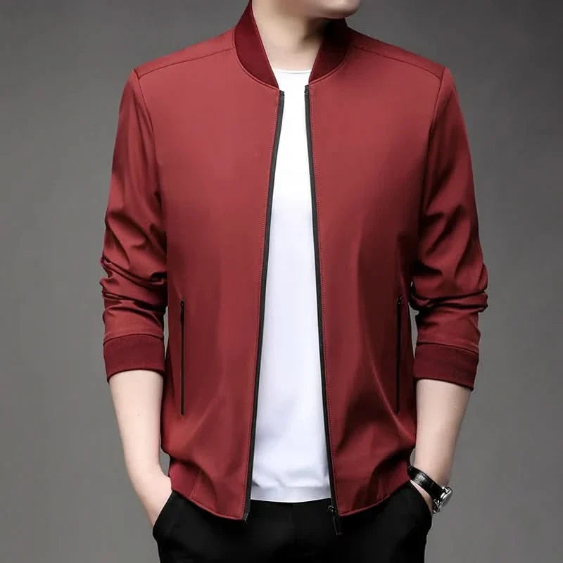 HUDSON STAND-COLLAR BLAZER