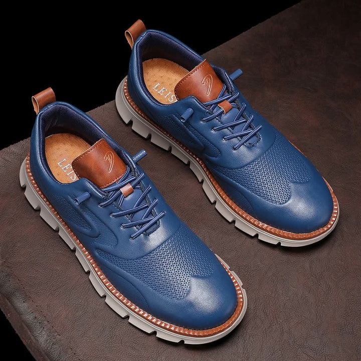 CALDWELL LEATHER SNEAKERS