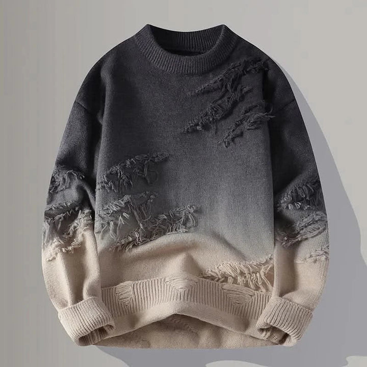 CORVIN DISTRESSED PULLOVER