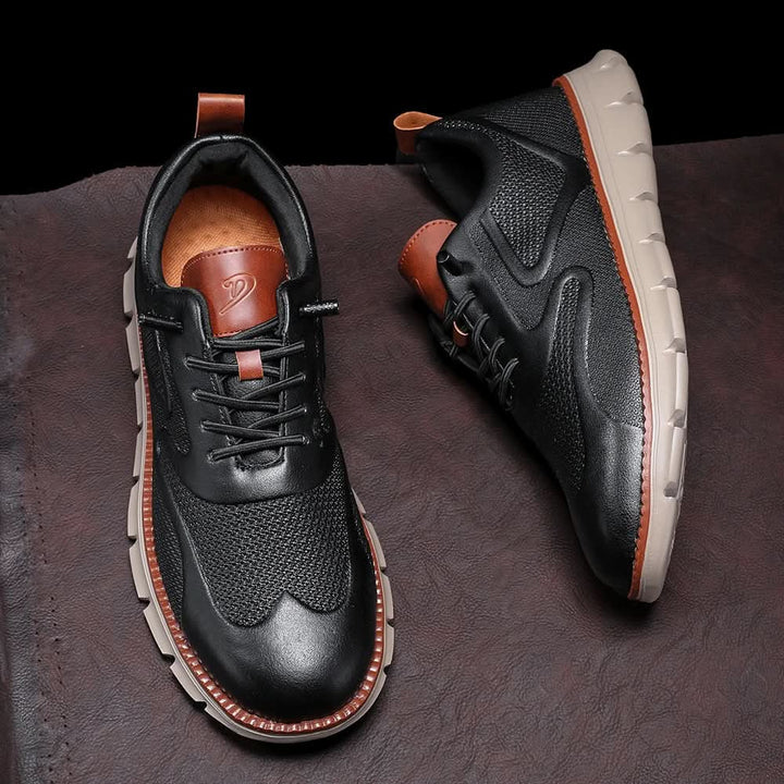 CALDWELL LEATHER SNEAKERS