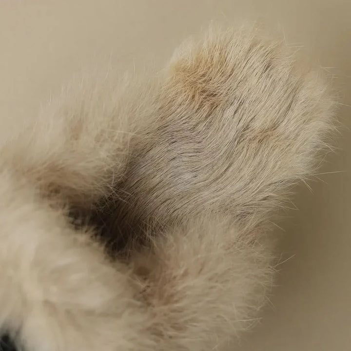 VELOURA SUEDE SHEARLING MULES