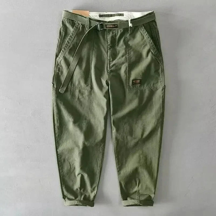 ASHBOURNE RETRO COTTON PANTS