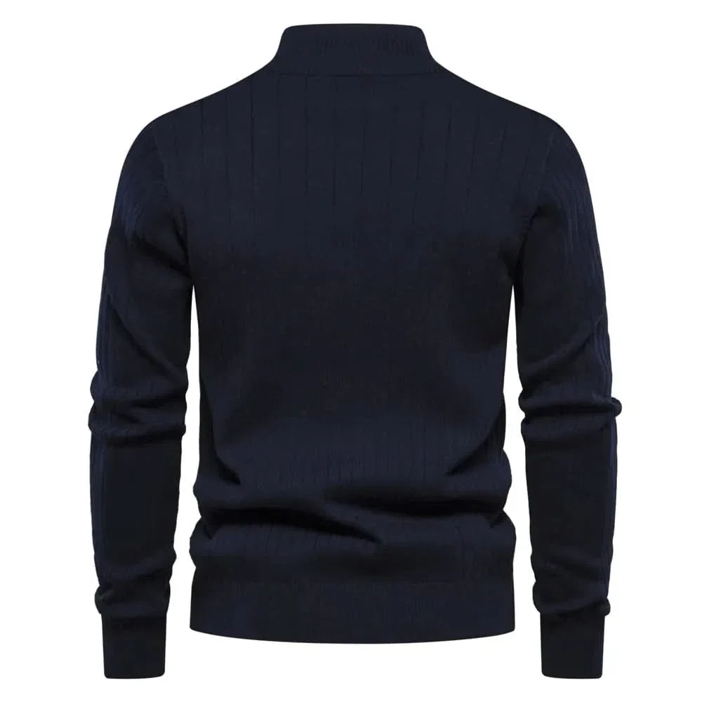 ZYRIC ZIP-UP SWEATER