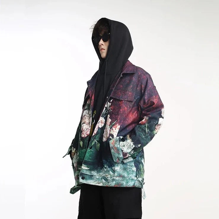 Peonies And Roses Jacket