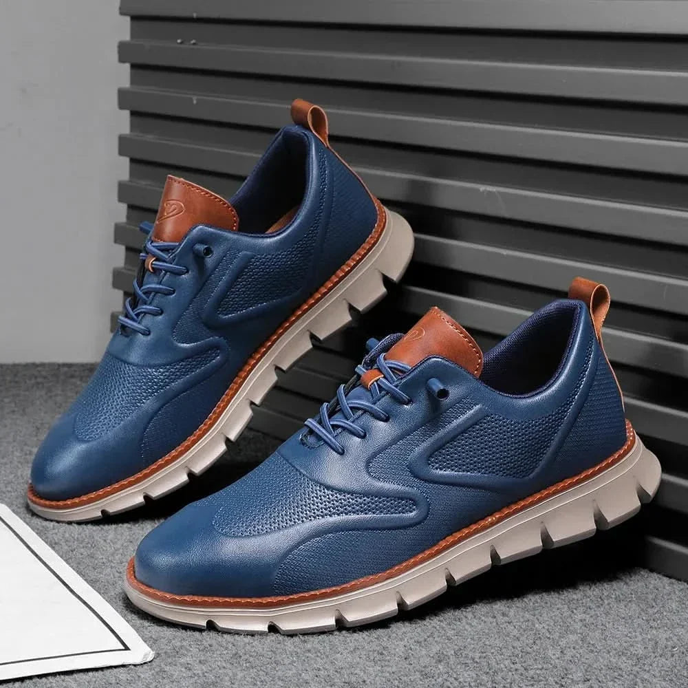 CALDWELL LEATHER SNEAKERS