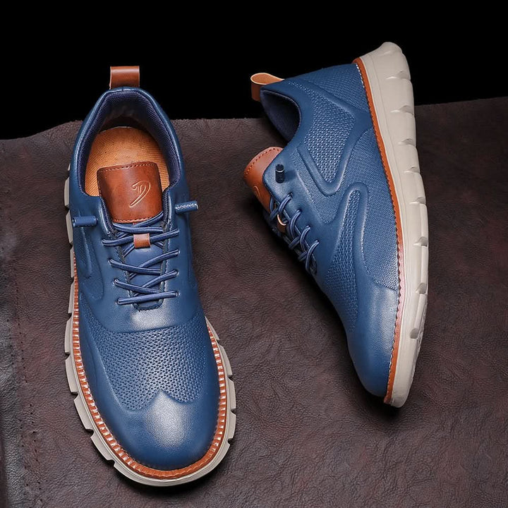 CALDWELL LEATHER SNEAKERS