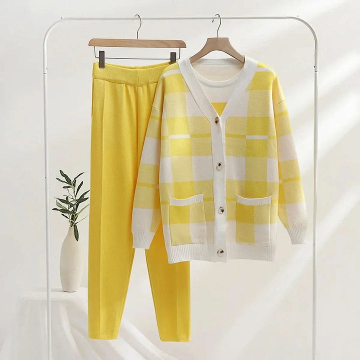 SUNDAY SOFT-KNIT 3-PIECE SET