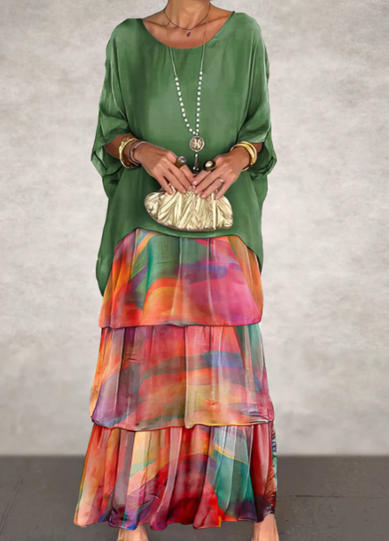 VIRELLE MODERN MAXI DRESS