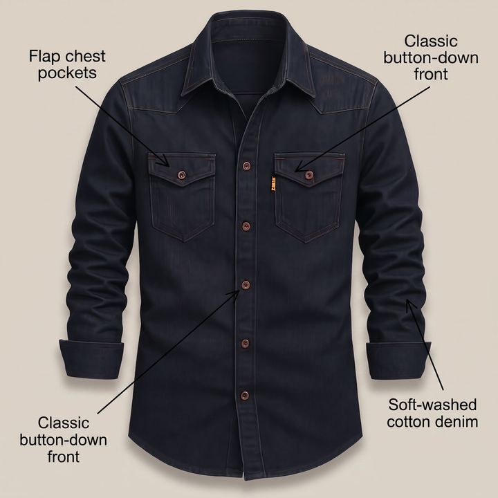 BEN SMITH ColourADO DENIM SHIRT