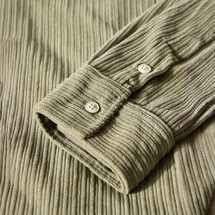 ASHCROFT LINED CORD SHIRT