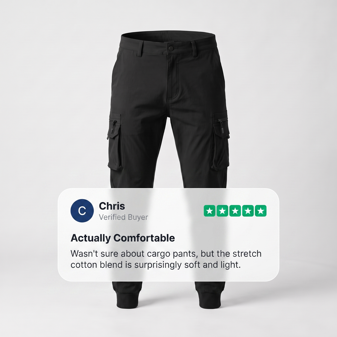 ELMSDEN PREMIUM STRETCH CARGO PANTS
