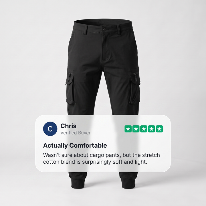 ELMSDEN PREMIUM STRETCH CARGO PANTS