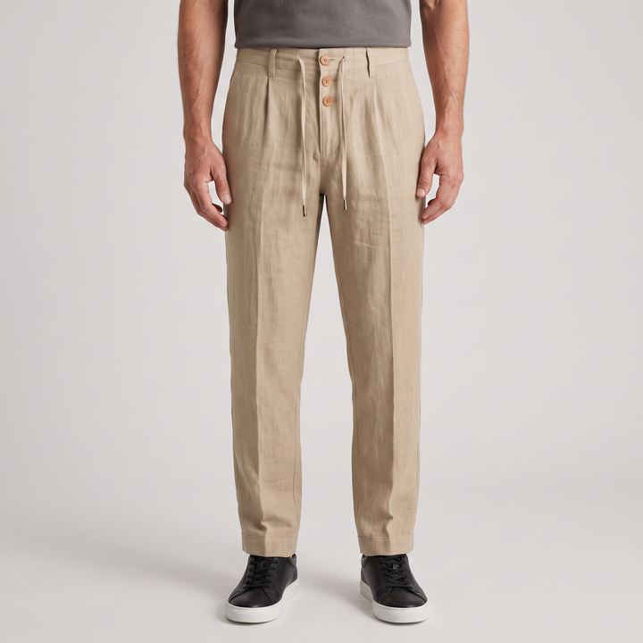 ETHAN LINEN PANTS