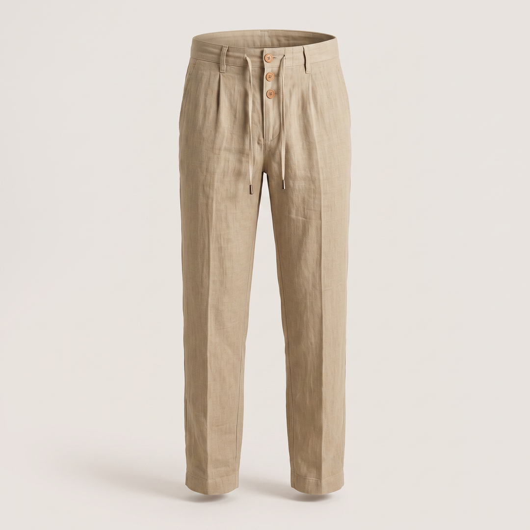 ETHAN LINEN PANTS