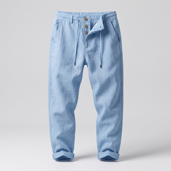 ETHAN LINEN PANTS