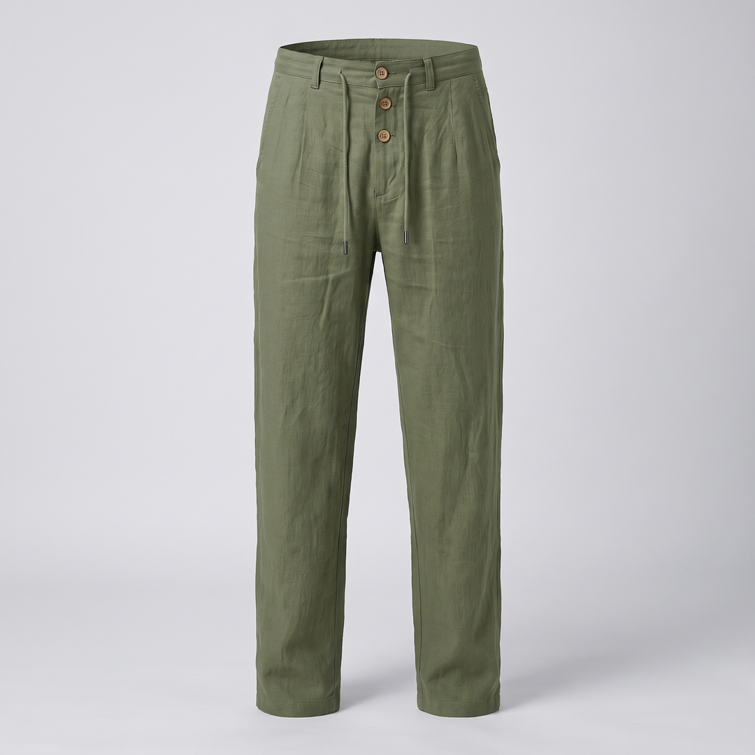 ETHAN LINEN PANTS