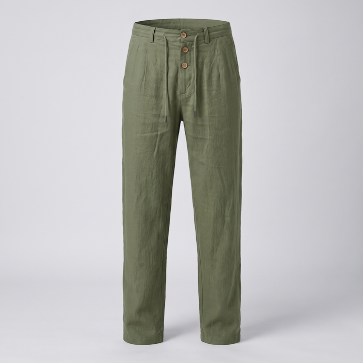 ETHAN LINEN PANTS