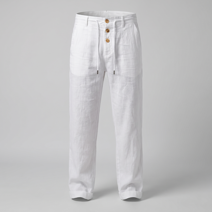ETHAN LINEN PANTS