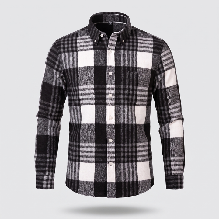 greySON COTTON FLANNEL SHIRT