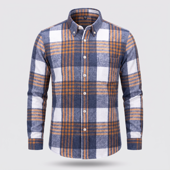 greySON COTTON FLANNEL SHIRT