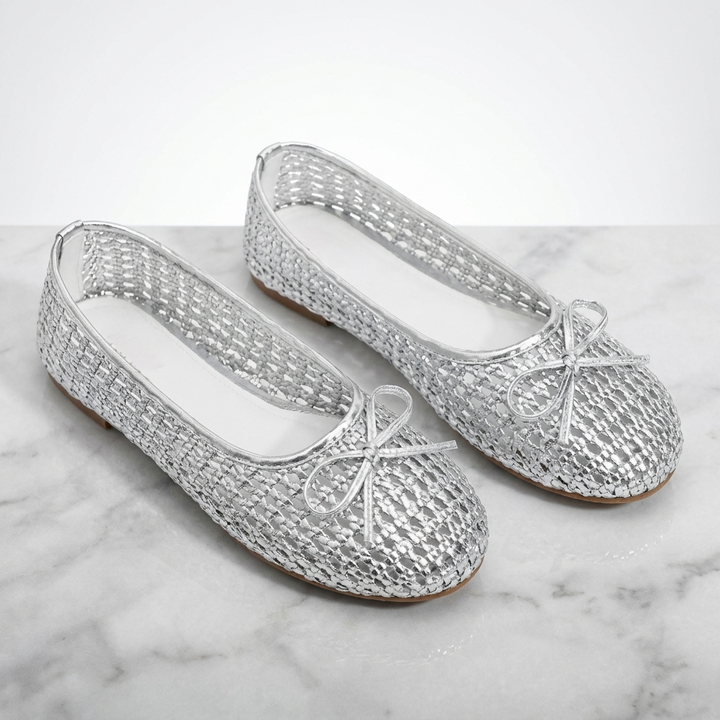 AURELIA SILVER COMFORT SANDALS